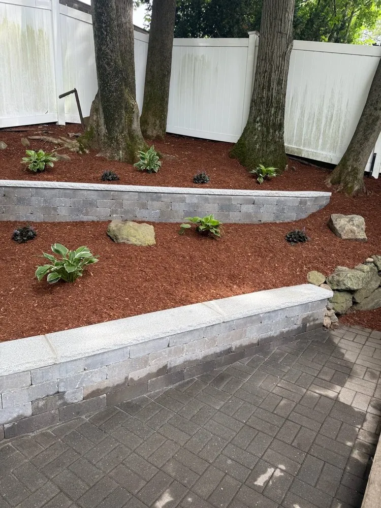 Affordable yard maintenance with custom design in Waltham, MA by Car-Bel Landscape Services