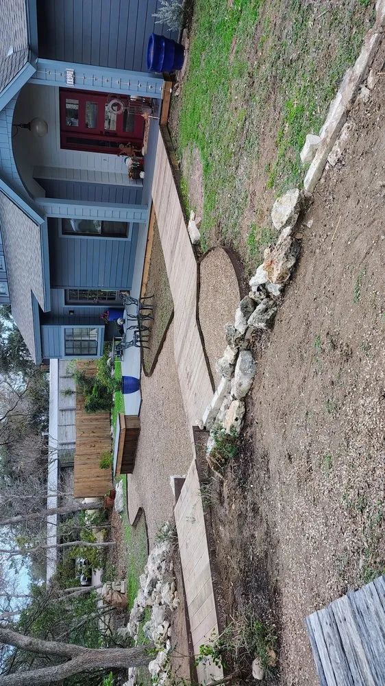 Professional garden landscaping for homes across Manor, TX - Caraveo Landscaping