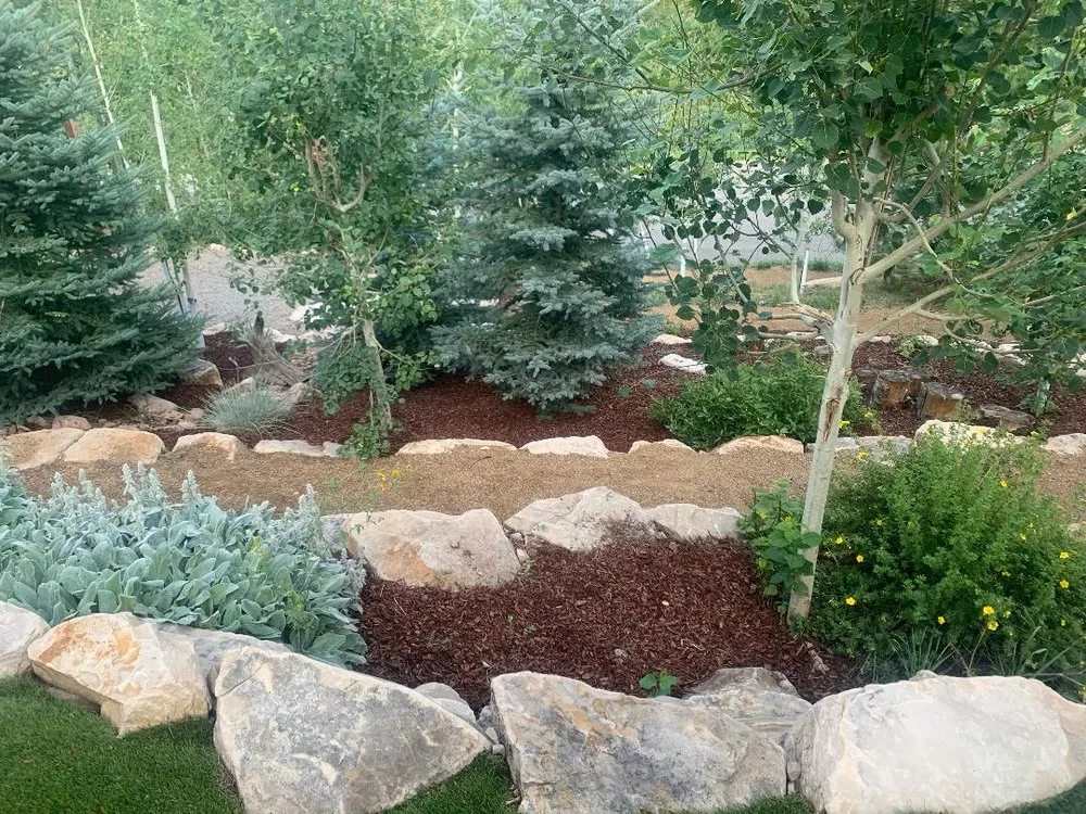 Professional outdoor landscaping for beautiful yards in Coalville, UT by Carbajal Property Maintenance