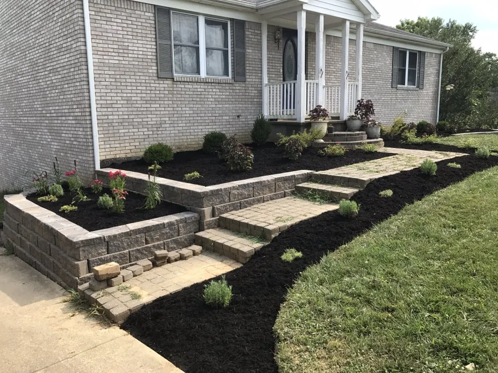 Reliable landscape installation for homes in Lawrenceburg, KY by Carbajal's Garden Center