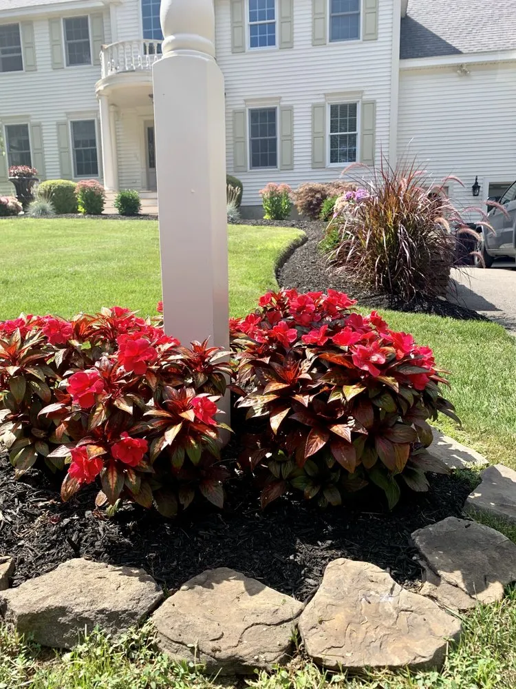 Custom outdoor landscaping with custom design across Haverhill, MA - Carbone Industries