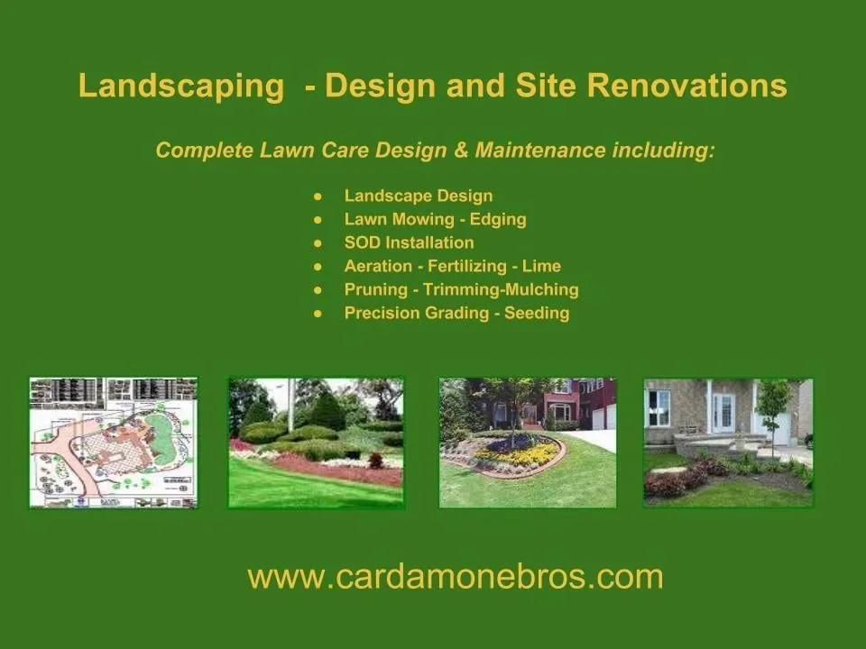 Reliable lawn mowing service for year-round maintenance in Chalfont, PA by Cardamone Brothers