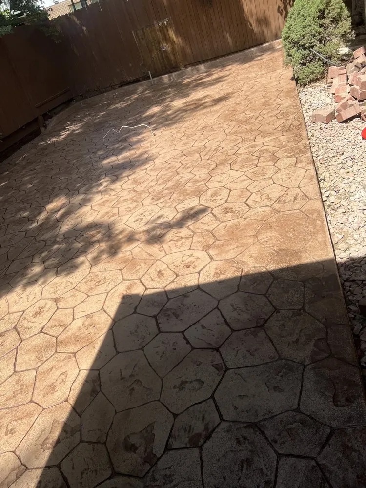 Local landscape installation in Bennett, CO by Cardenas Concrete & Landscaping Works