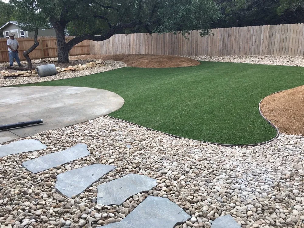 Expert landscape design for residential properties in Spring Branch, TX by Cardenas Design and Build