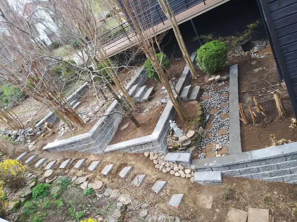 Top-rated lawn mowing service for homes in Nashville, TN by Cardenas Hard Landscaping Services