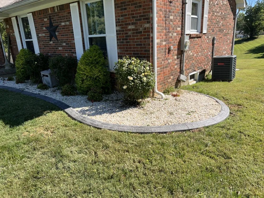 Reliable landscape installation in Taylorsville, KY by Cardinal Curbing