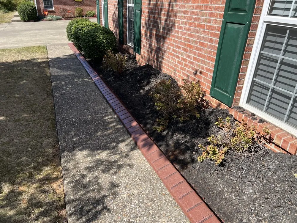 Affordable residential landscaping for residential properties in Taylorsville, KY by Cardinal Curbing