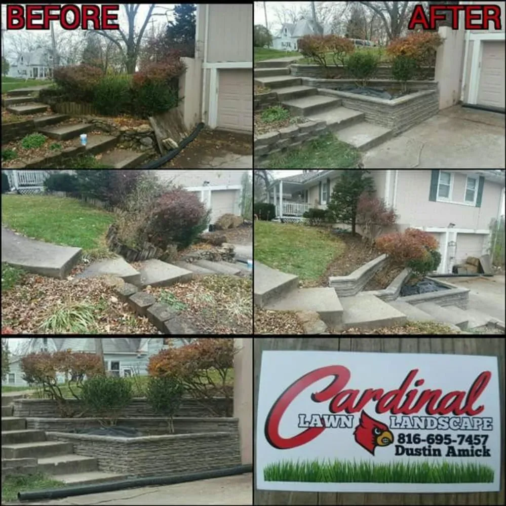 Custom landscaping services for outdoor upgrades in Lawson, MO by Cardinal Landscape and Lawn