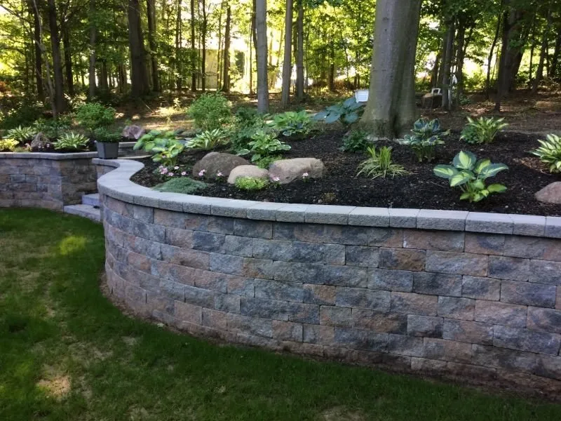 Local residential landscaping in Spencerport, NY by Cardinal Lawn & Landscape