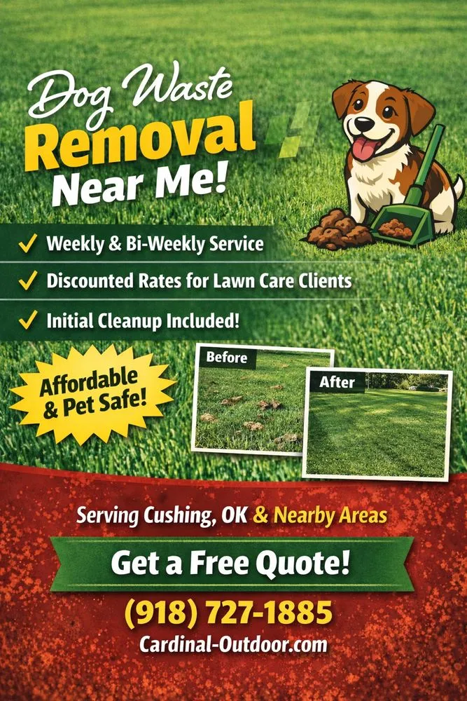 Reliable lawn care service for outdoor upgrades in Cushing, OK by Cardinal Outdoor Services