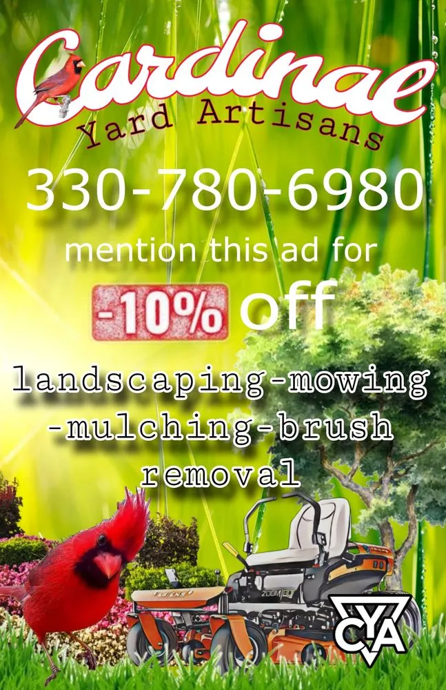 Custom lawn care service in New Franklin, OH by Cardinal Yard Artisans