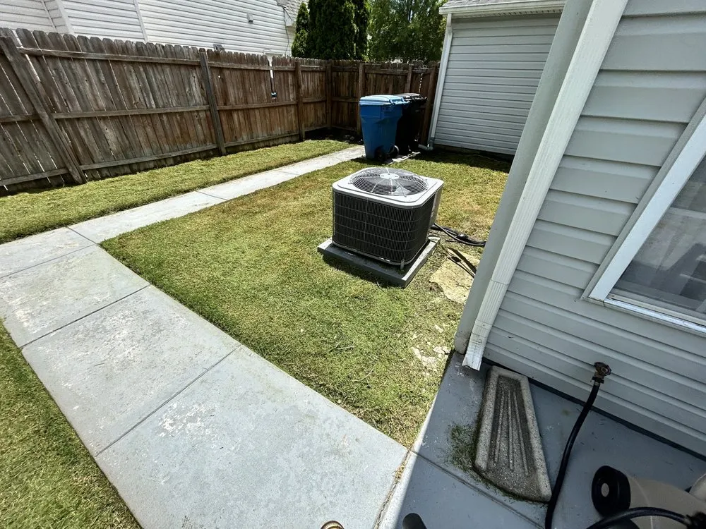 Expert yard maintenance for beautiful yards in Virginia Beach, VA by Caress Family Landscape