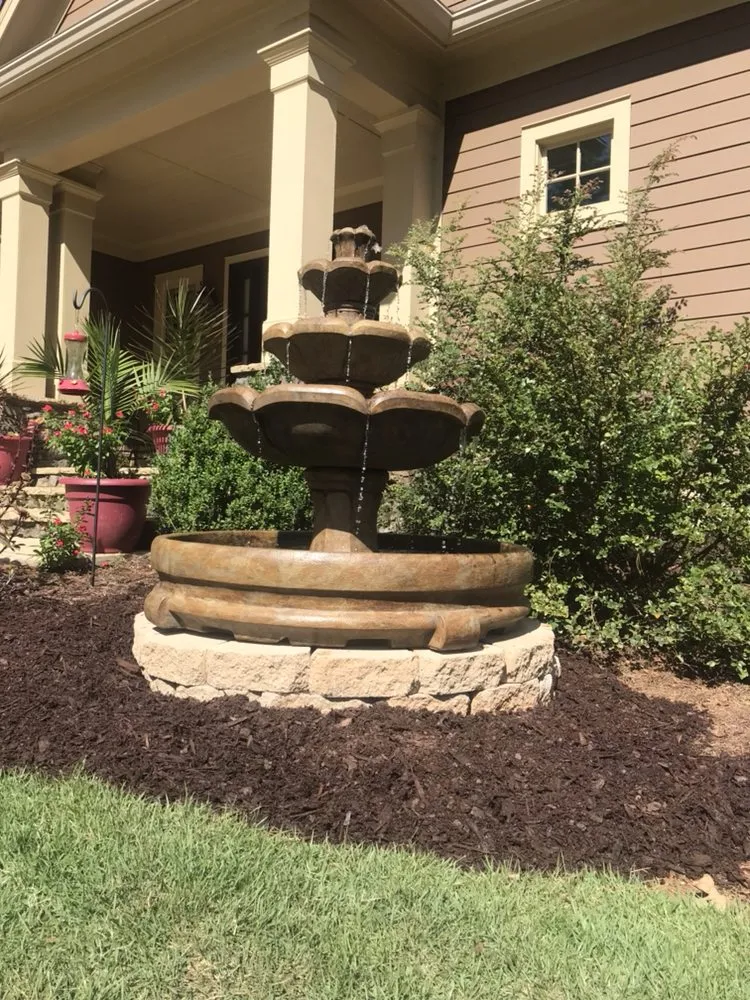 Custom landscape design in Greensboro, GA by Carey Station Outpost