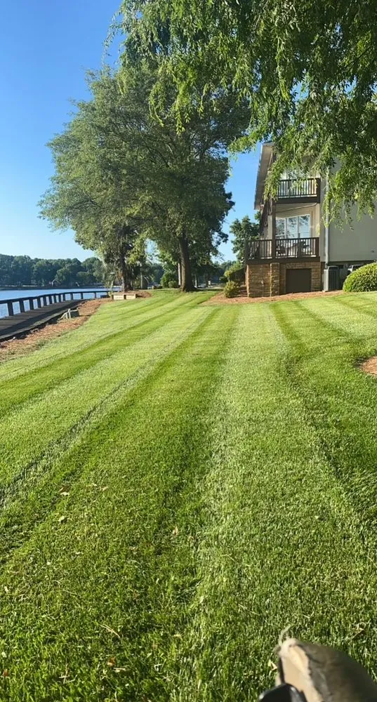 Affordable landscape installation for homes across Iron Station, NC - Cargle Lawn And Landscape