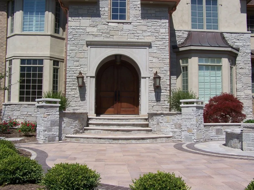 Local landscape installation with custom design across Kildeer, IL - Caribbean Landscape Nursery Construction