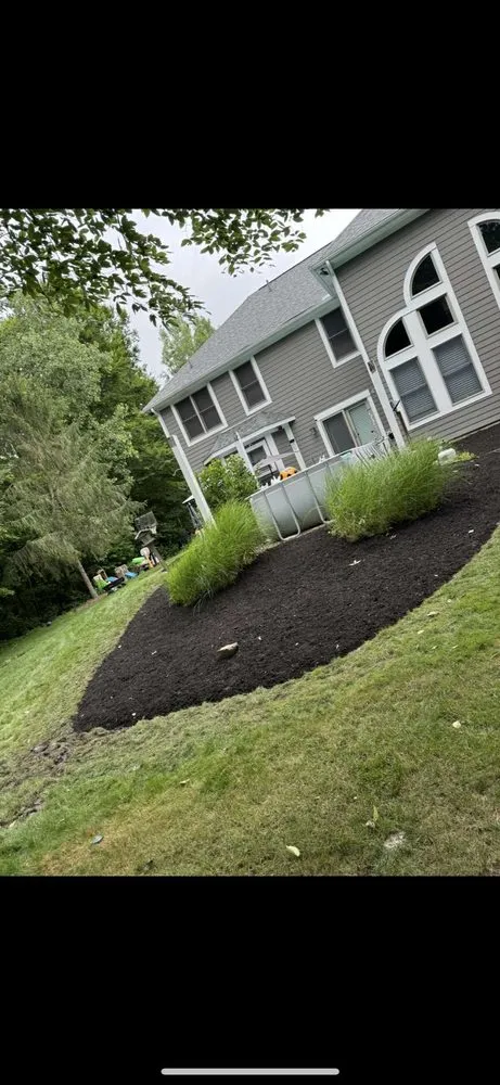 Custom landscape design for outdoor upgrades in Westerville, OH by Carinal Brothers Landscaping