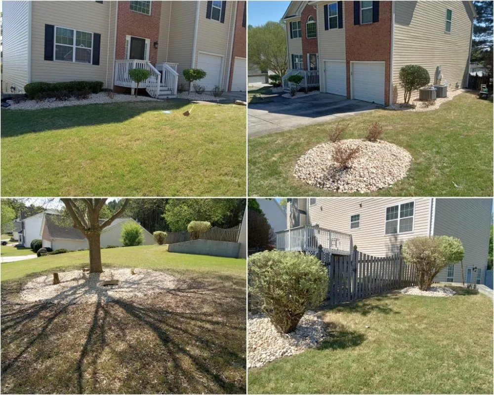 Professional outdoor landscaping in Sugar Hill, GA by Caring Neighbor Landscaping