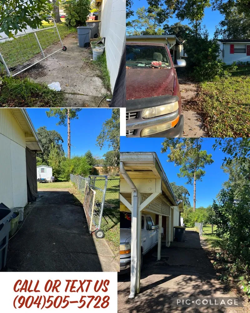 Custom garden landscaping for residential properties in Middleburg, FL by Carissa’s Dust Bunnies Cleaning & Outdoor Services