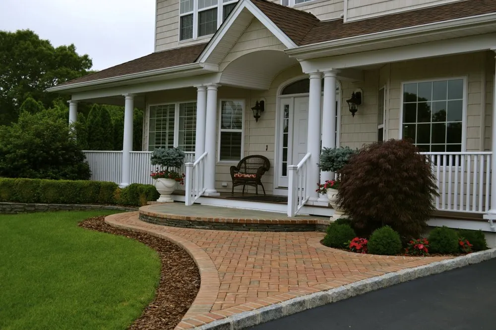 Expert residential landscaping in East Setauket, NY by Carl Bongiorno & Sons