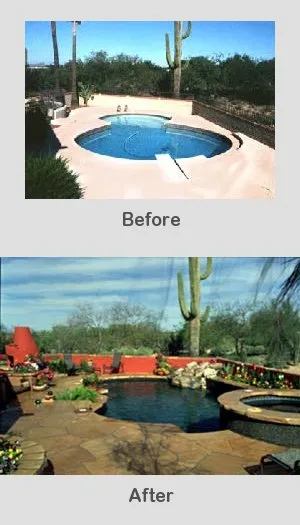 Affordable garden landscaping in Tucson, AZ - Carl Ragel's Natural Pools & Gardens