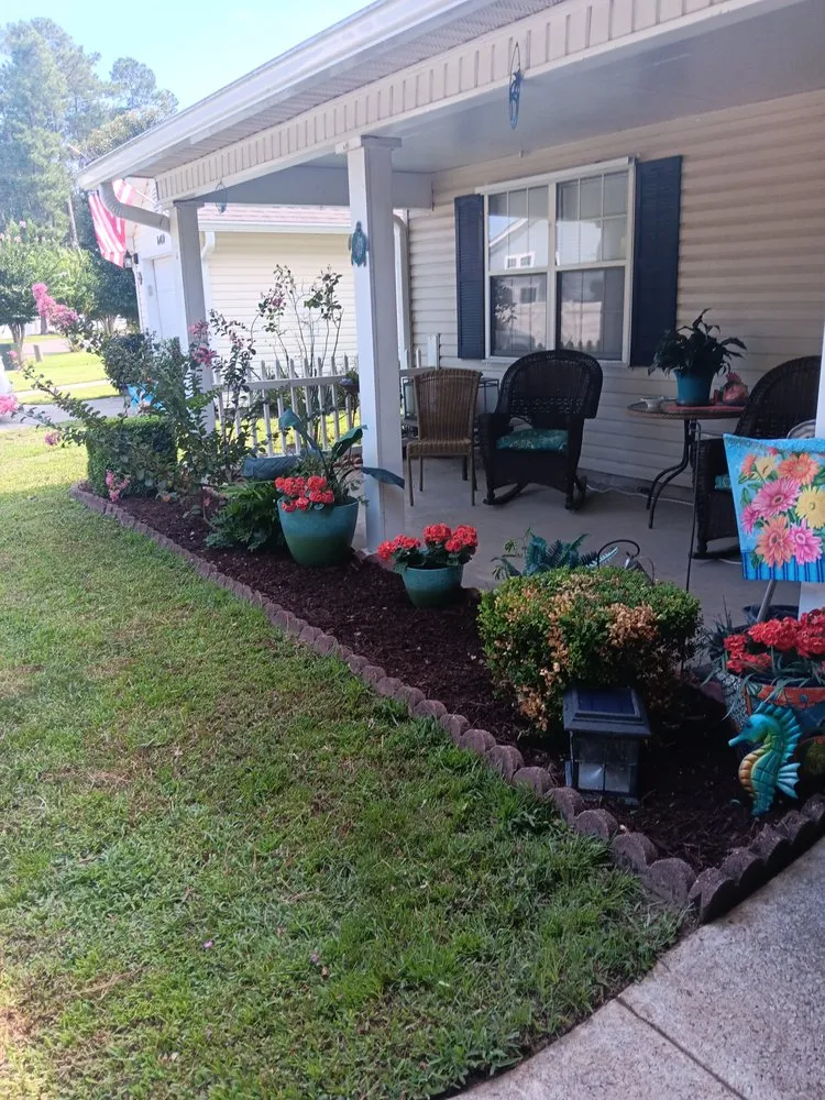 Custom garden landscaping near you across Myrtle Beach, SC - CarLin Home and Lawncare
