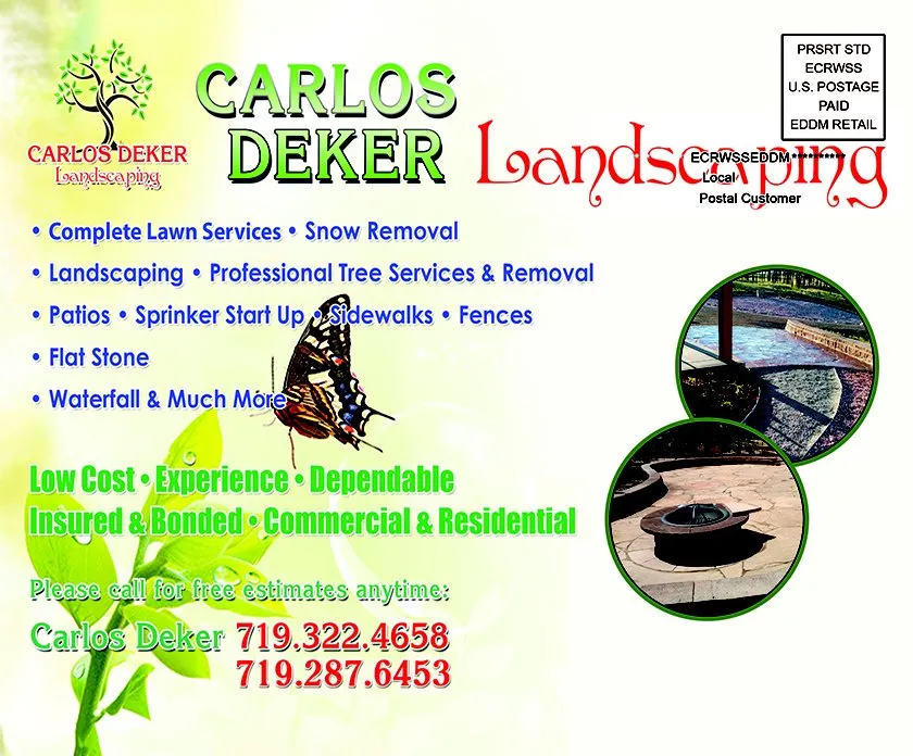 Professional landscape installation in Colorado Springs, CO - Carlos Deker Landscaping