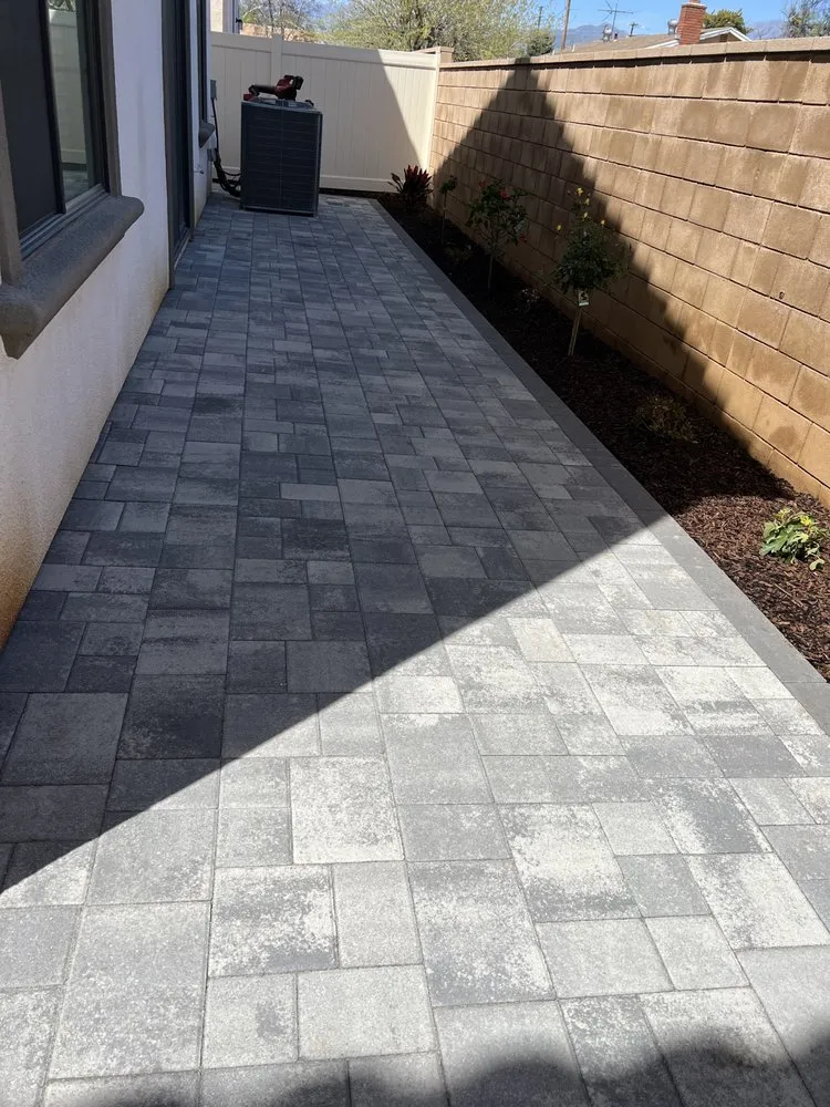 Custom residential landscaping with custom design across Calimesa, CA - Carlos jr landscaping