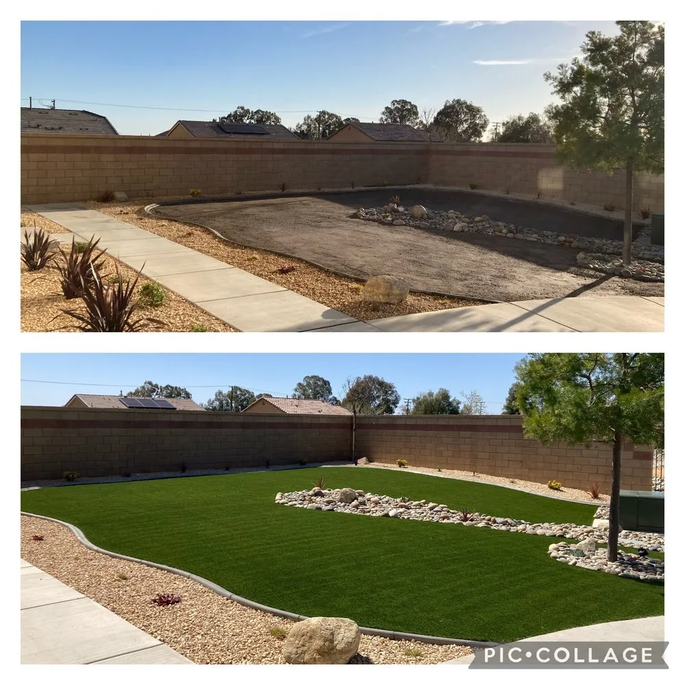 Expert landscape installation experts serving Calimesa, CA - Carlos jr landscaping