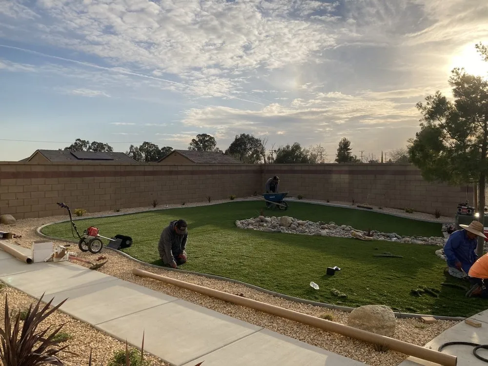 Local outdoor landscaping experts serving Calimesa, CA - Carlos jr landscaping
