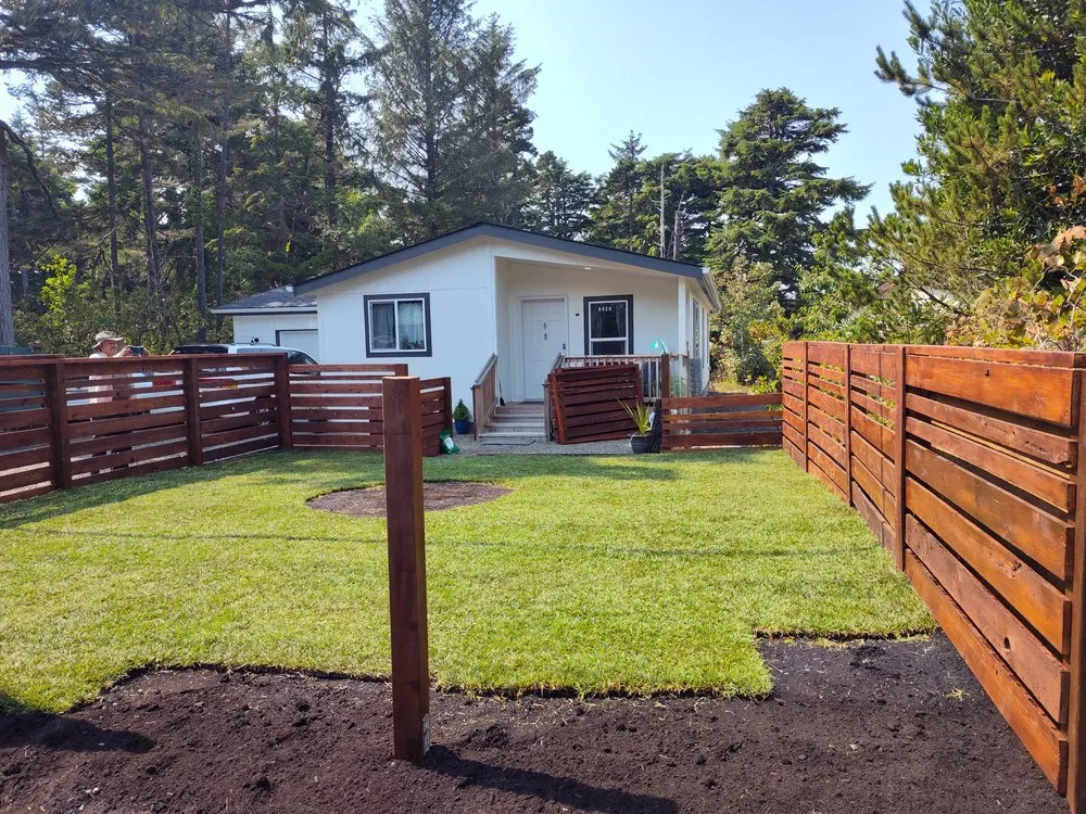 Custom garden landscaping for year-round maintenance across Newport, OR - Carlos Landscaping