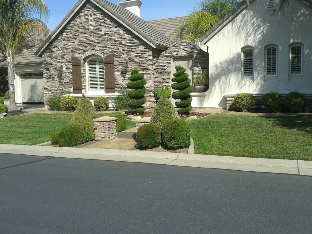 Local lawn mowing service for homes in Orangevale, CA by Carlos Landscaping Services