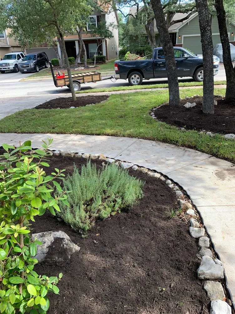 Expert landscaping services with custom design across San Antonio, TX - Carlos Lawn Care