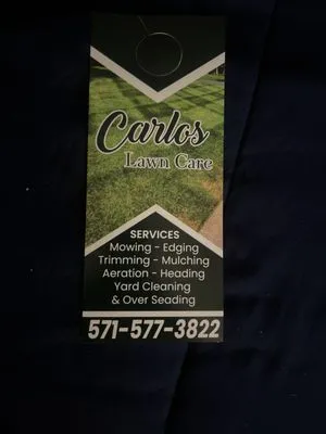 Carlos Lawn Care Logo