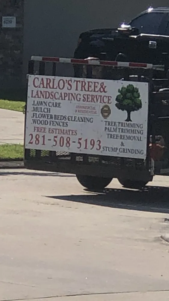 Custom landscape design in Dickinson, TX - Carlos Tree Service & Stump Grinding