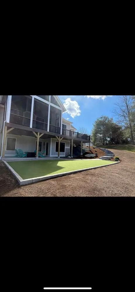 Trusted yard cleanup service for beautiful yards in Bolton, CT by Carlson Crafted