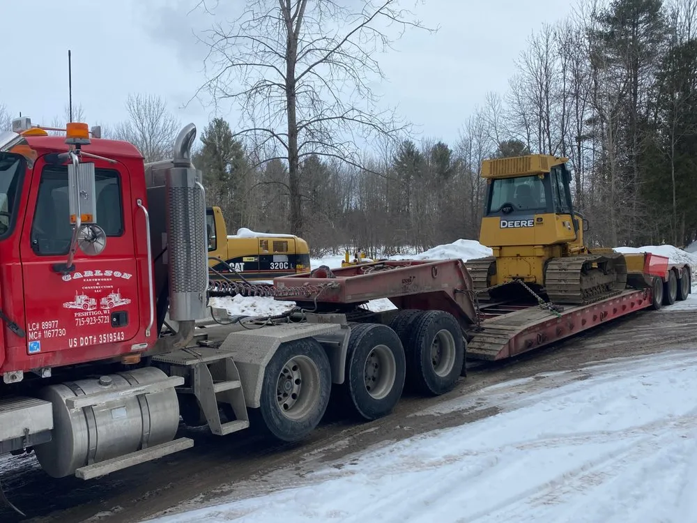 Local residential landscaping with custom design across Peshtigo, WI - Carlson Earthwork and Construction