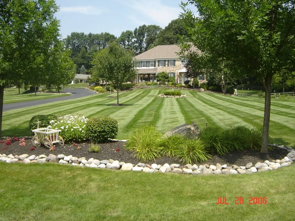 Expert outdoor landscaping in Ottsville, PA by Carlson Landscaping