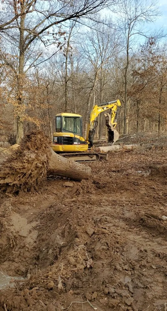 Custom garden landscaping in Holden, MO - Carlton Dirt Work