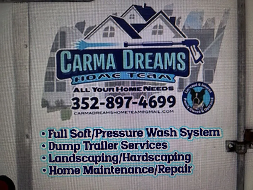 Reliable yard maintenance with custom design in Dunnellon, FL by Carma Dreams Home Team