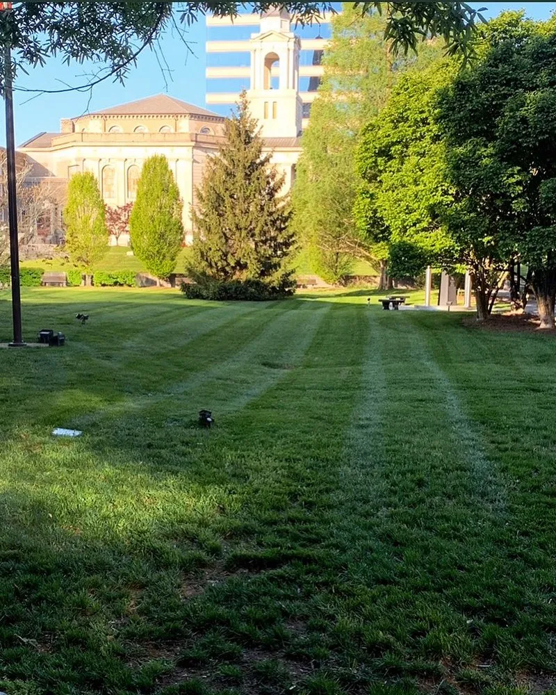 Custom outdoor landscaping in Knoxville, TN by Carmichael’s Lawn Care