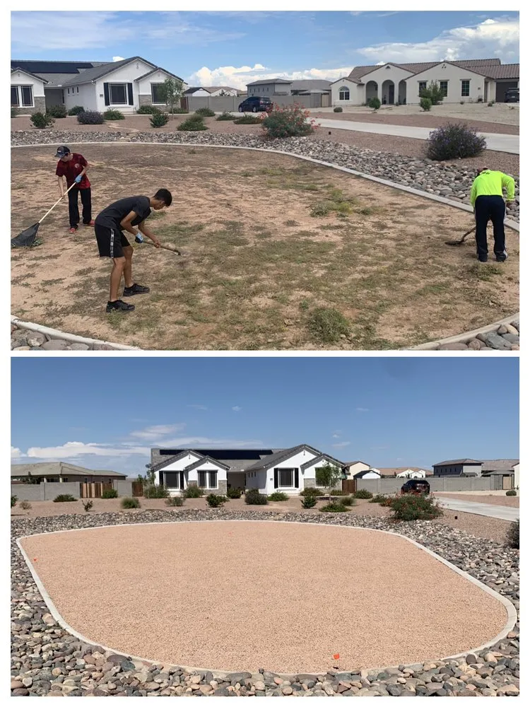 Trusted yard cleanup service for homes across Coolidge, AZ - Carmona Landscaping