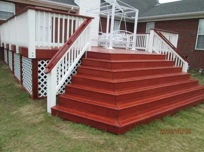 Custom landscape design for homes in Gilbert, SC by Carolina Country Lawn And Deck
