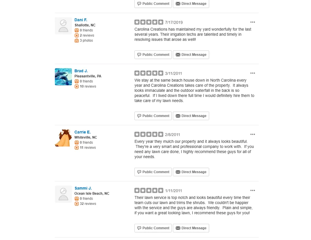 Trusted landscape installation in Shallotte, NC - Carolina Creations