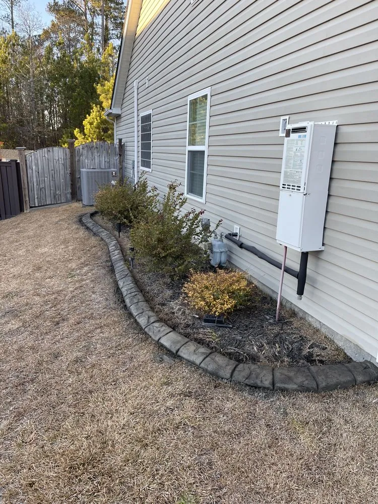 Top-rated garden landscaping with custom design across Columbia, SC - Carolina Curb Pros