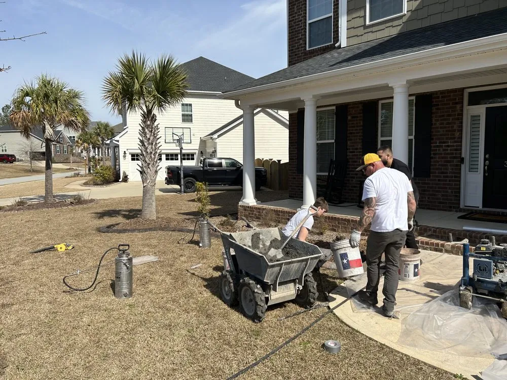 Trusted lawn mowing service in Columbia, SC - Carolina Curb Pros