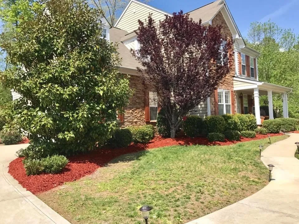 Custom outdoor landscaping in Indian Trail, NC by Carolina Dogwood Lawn Care and Landscaping
