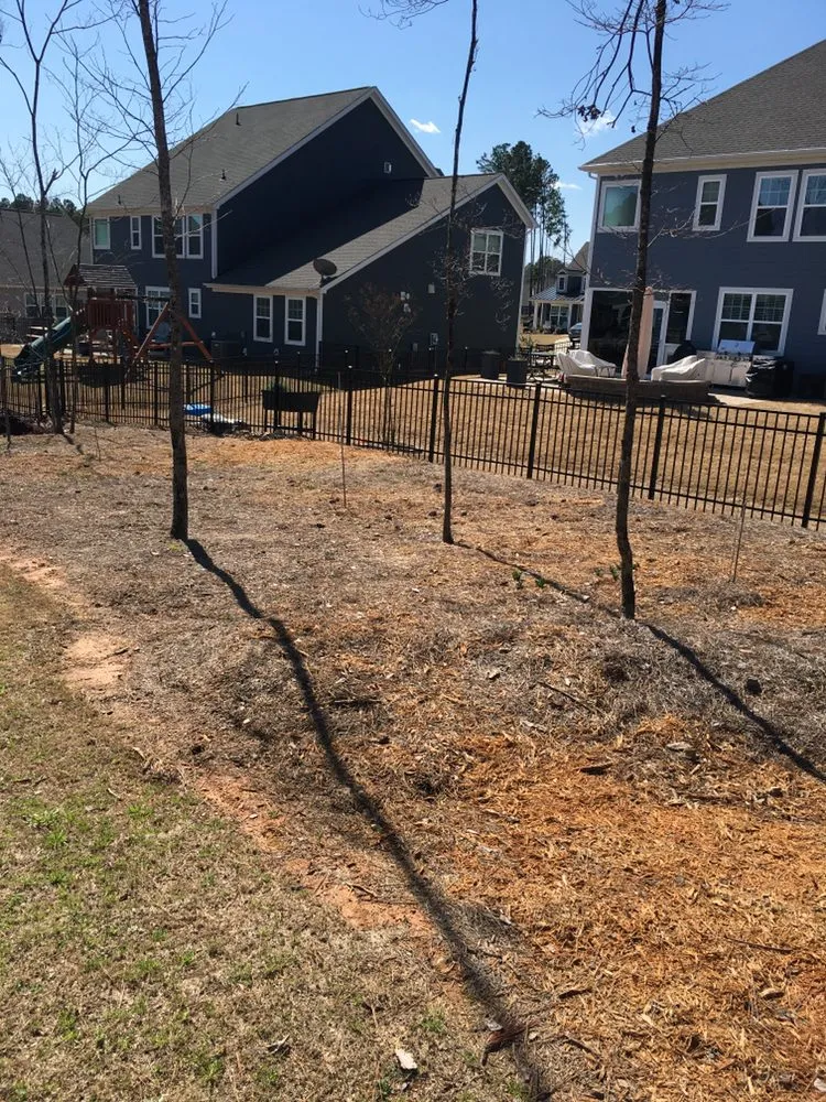 Professional landscape installation in Monroe, NC by Carolina Futurescapes