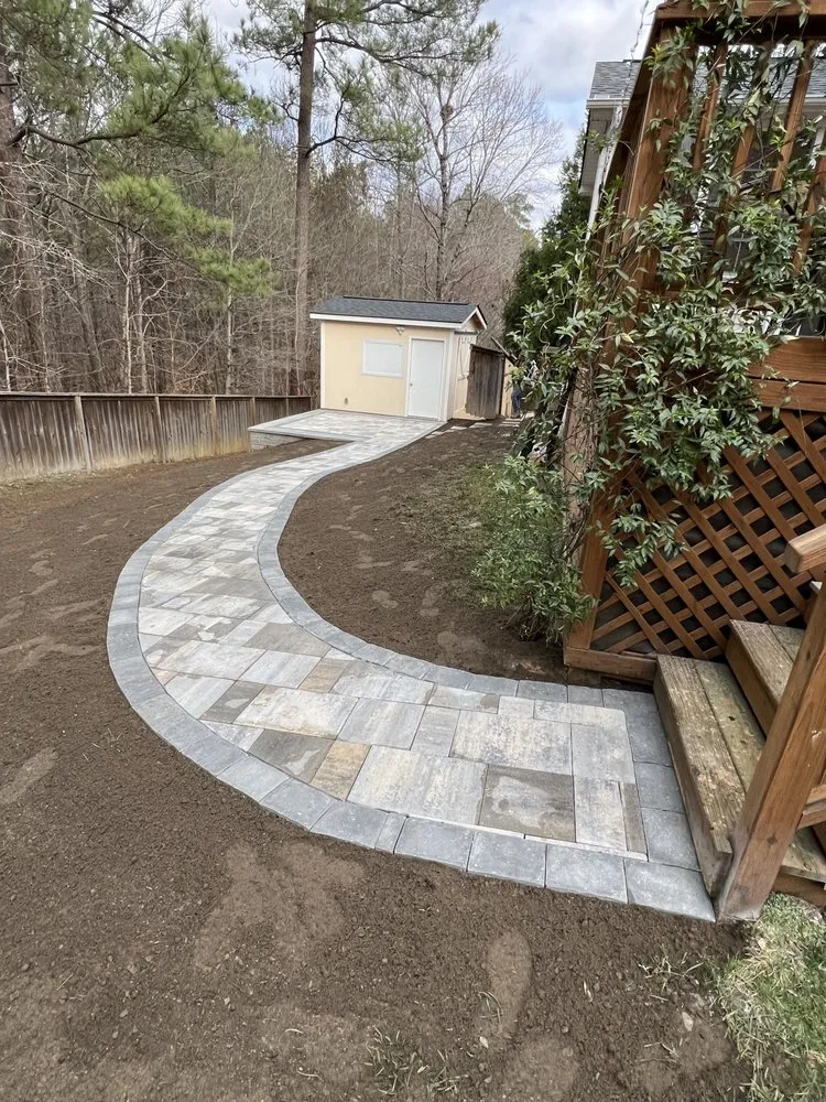 Expert outdoor landscaping with custom design in Fuquay-Varina, NC by Carolina Garden Gate