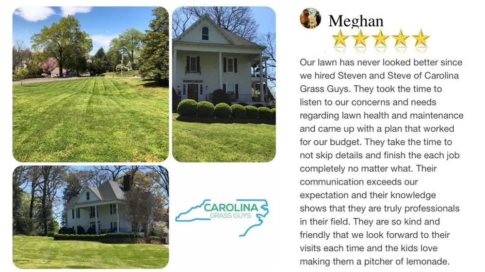 Local outdoor landscaping for year-round maintenance in Valdese, NC by Carolina Grass Guys