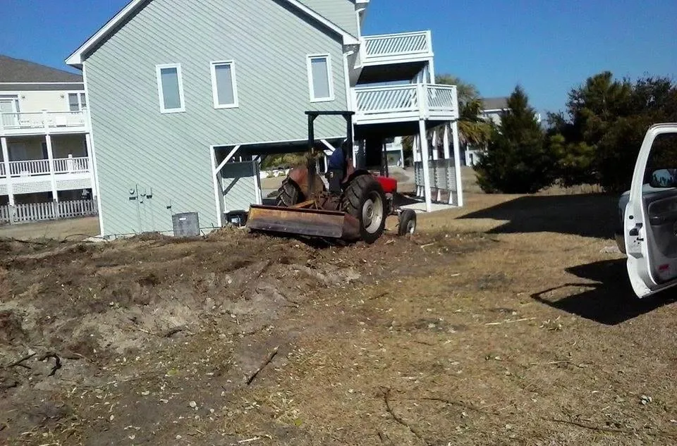 Expert outdoor landscaping for beautiful yards in Newport, NC by Carolina Green Landscaping